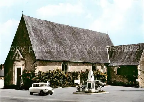 AK / Ansichtskarte Pruille l_Eguille_72_Sarthe Place de l Eglise 