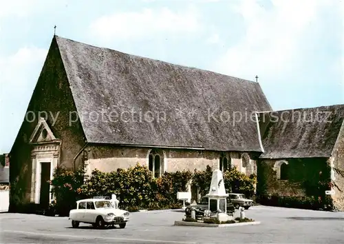 AK / Ansichtskarte Pruille l_Eguille_72_Sarthe Place de l Eglise 