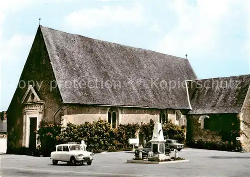 AK / Ansichtskarte Pruille l_Eguille_72_Sarthe Place de l Eglise 