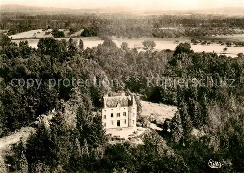 AK / Ansichtskarte Dollon Vue aerienne Chateau du Gue Long Dollon