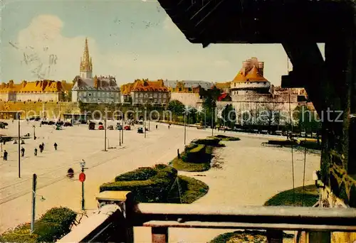 AK / Ansichtskarte Saint Malo_35 Esplanade Le Chateau Vue prise du Casino 