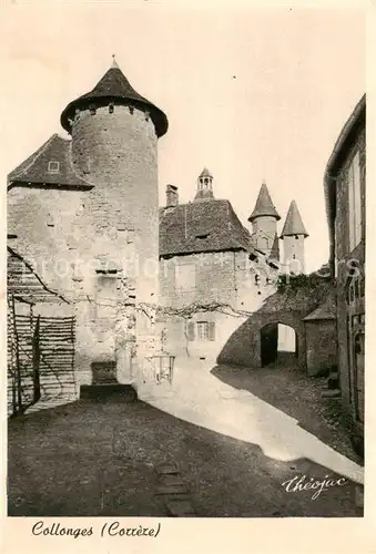 AK / Ansichtskarte Collonges la Rouge_19_Correze Porte d Enceinte 