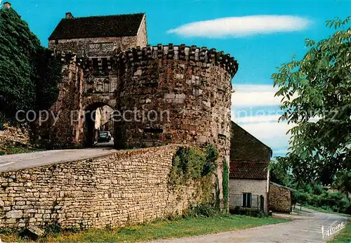 AK / Ansichtskarte Vezelay_89_Yonne La poeterne ouvrant dans lancien rempart de la ville 