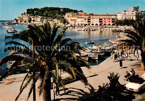 AK / Ansichtskarte Sanary sur Mer_83 Le Quai Marie Esmenard et lHotel de la Tour vus du Quai General De Gaulle 