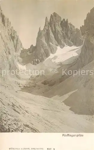 AK / Ansichtskarte  Fuenffingerspitze_Suedtirol_IT Panorama 