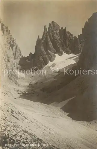 AK / Ansichtskarte  Fuenffingerspitze_Suedtirol_IT Panorama 