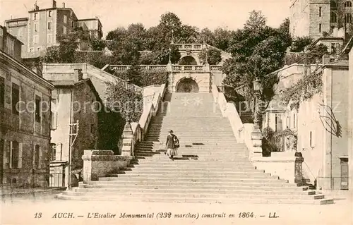 AK / Ansichtskarte Auch_32_Gers Escalier Monumental 