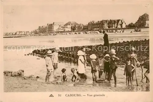 AK / Ansichtskarte Cabourg_14_Calvados Vue generale La Plage 