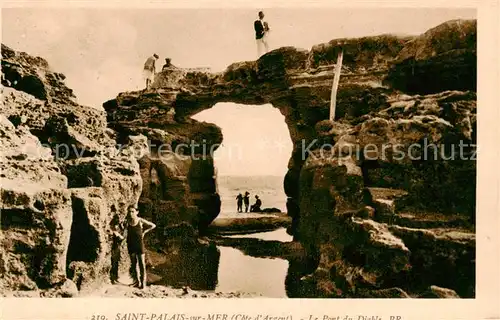 AK / Ansichtskarte Saint Palais sur Mer_17 Le Pont du Diable 