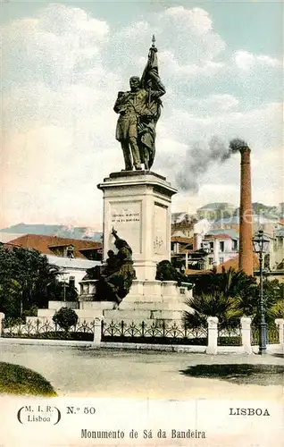 AK / Ansichtskarte 73828023 Lisboa Monumento de Sa da Bandeira Lisboa