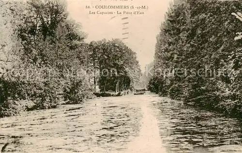 AK / Ansichtskarte Coulommiers_77_Seine et Marne Les Capucins La Piece d Eau 