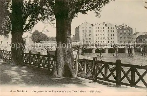 AK / Ansichtskarte Meaux_77 Vue prise de la Promenade des Trinitaires 