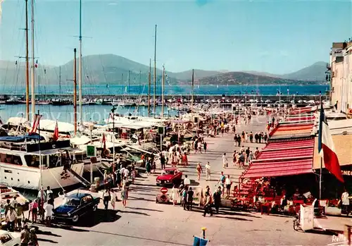 AK / Ansichtskarte Saint_Tropez_Var Le Quai Jean Jaures  Saint_Tropez_Var