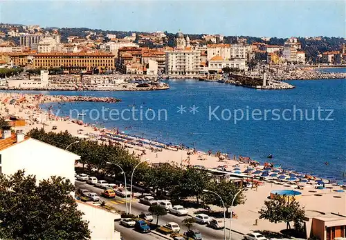 AK / Ansichtskarte Saint Raphael__83_Var Vue generale lentree du Port la Plage 