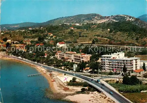 AK / Ansichtskarte Bandol_83 sur Mer Vue aerienne Les Grands Hotels et lentree de la Ville 