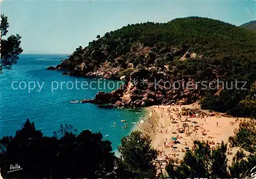 AK / Ansichtskarte Cavalaire sur Mer_83_Var La plage de Bon Porto et les Calanques 