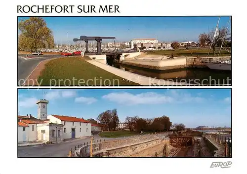 AK / Ansichtskarte Rochefort_17 sur Mer_Charente Maritime Entree du nouveau port de plaisance Formes de Radoub 