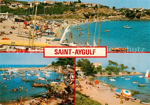 AK / Ansichtskarte Saint Aygulf_83_Var La Plage Le Port 
