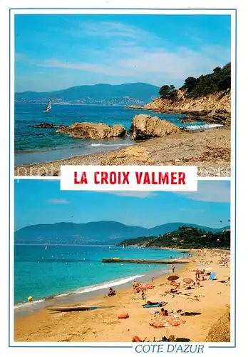 AK / Ansichtskarte La_Croix Valmer_83_Var La Plage Panorama 