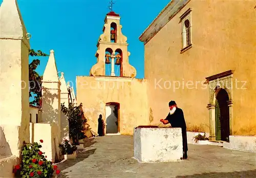 AK / Ansichtskarte  Corfu_Korfu Das Paleocastritsa Kloster Corfu Korfu