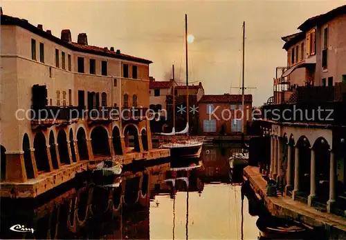 AK / Ansichtskarte Port_Grimaud_83_Var Cite lacustre realisee par Etige et Manera SA 