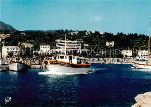 AK / Ansichtskarte Le_Lavandou La vedette des lies d Or Le_Lavandou