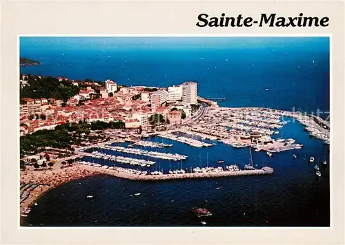 AK / Ansichtskarte Sainte Maxime sur Mer_83 Vue generale aerienne 