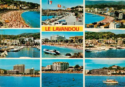 AK / Ansichtskarte Le_Lavandou Souvenir du Lavandou Le_Lavandou