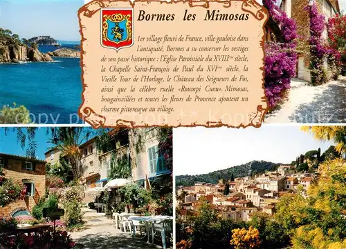 AK / Ansichtskarte Bormes les Mimosas_83_Var Vue partielle 