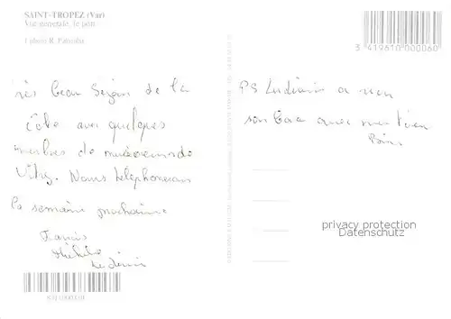 AK / Ansichtskarte Saint_Tropez_Var Vue paritelle Le Port Vue aerienne Saint_Tropez_Var