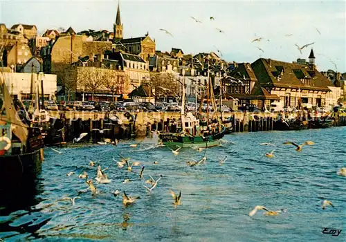 AK / Ansichtskarte Trouville sur Mer Le port de peche Trouville sur Mer