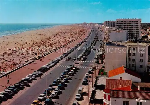 AK / Ansichtskarte St Jean de Monts_85_Vendee Esplanade et la plage 