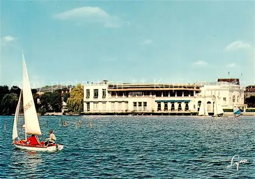 AK / Ansichtskarte Enghien les Bains_95_Val d_Oise Le lac et le Casino 