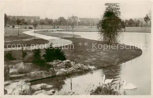 AK / Ansichtskarte Tourcoing_59 Le Jardin Public Le Lac aux Cygnes 