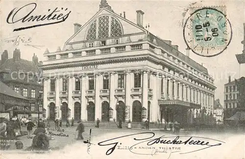 AK / Ansichtskarte Lille_59 Ancien Theatre 