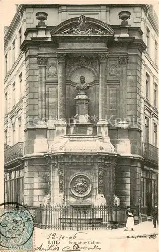 AK / Ansichtskarte Lille_59 Fontaine Vallon 