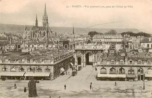 AK / Ansichtskarte Nancy_54 Vue panoramique prise de lHotel de Ville 