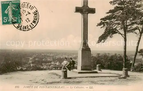 AK / Ansichtskarte Fontainebleau_77_Seine_et_Marne Le Calvaire 