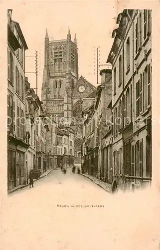 AK / Ansichtskarte Meaux_77 Rue Saint Remy 