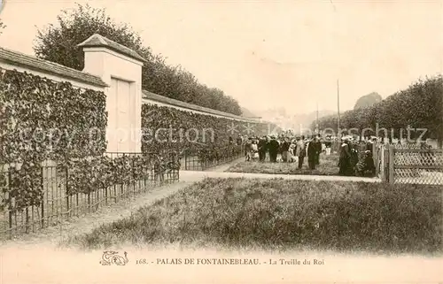 AK / Ansichtskarte Fontainebleau_77_Seine_et_Marne Palais de Fontainebleau La Treille du Roi 