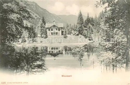 AK / Ansichtskarte Diemtigen_BE Blauseeli 
