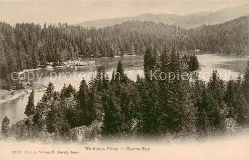 AK / Ansichtskarte Flims_Waldhaus Cauma See Flims Waldhaus