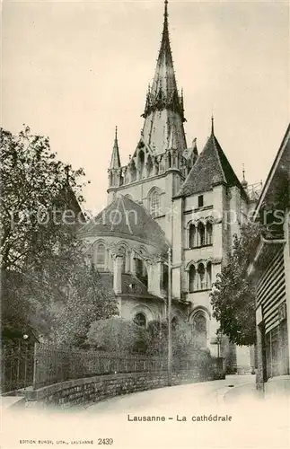 AK / Ansichtskarte Lausanne_VD La Cathedrale Lausanne VD