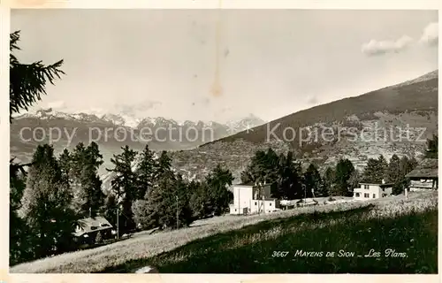 AK / Ansichtskarte Mayens_de_Sion_VS Les Plans 