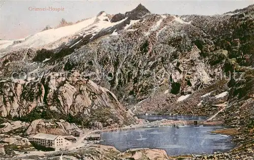 AK / Ansichtskarte Grimsel_Hospiz Panorama 