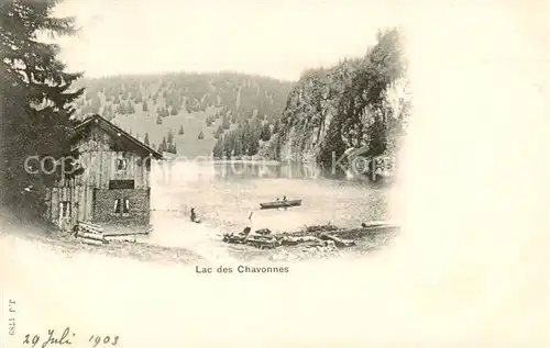 AK / Ansichtskarte Lac_des_Chavonnes_VD Panorama 