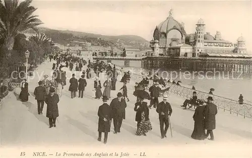 AK / Ansichtskarte Nice__06_Nizza La Promenade des Anglais et la Jetee 