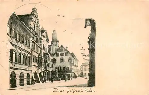 AK / Ansichtskarte Zuerich_ZH Sattran und Kuden Zuerich_ZH