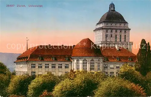 AK / Ansichtskarte Zuerich_ZH Universitaet Zuerich_ZH