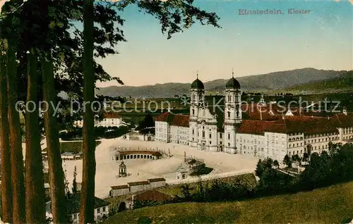 AK / Ansichtskarte Einsiedeln__SZ Kloster 